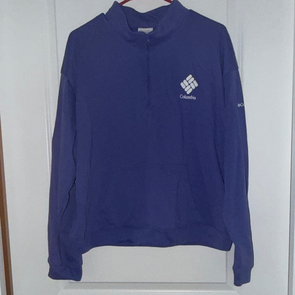 Columbia Violet Quarter-Zip Pullover